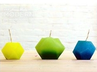HomeMade Modern Geometric Candles